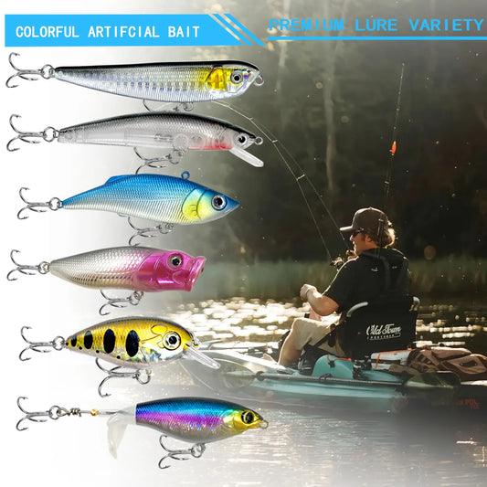LureKit – Multi-Lure Tackle Set
