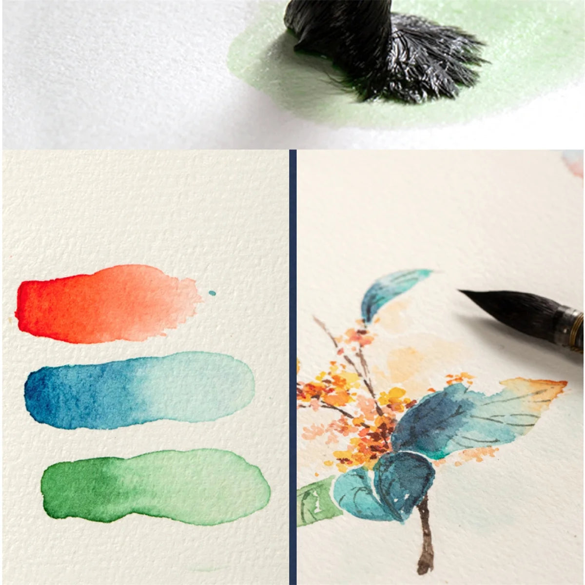 ColorSprout – A4 Watercolor Paper Book