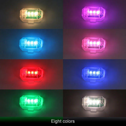 FlashWave – 4‑Piece Wireless LED Strobe Light Set