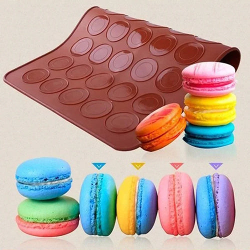 MacroBake – 48-Hole Non-Stick Silicone Macaron Baking Mat