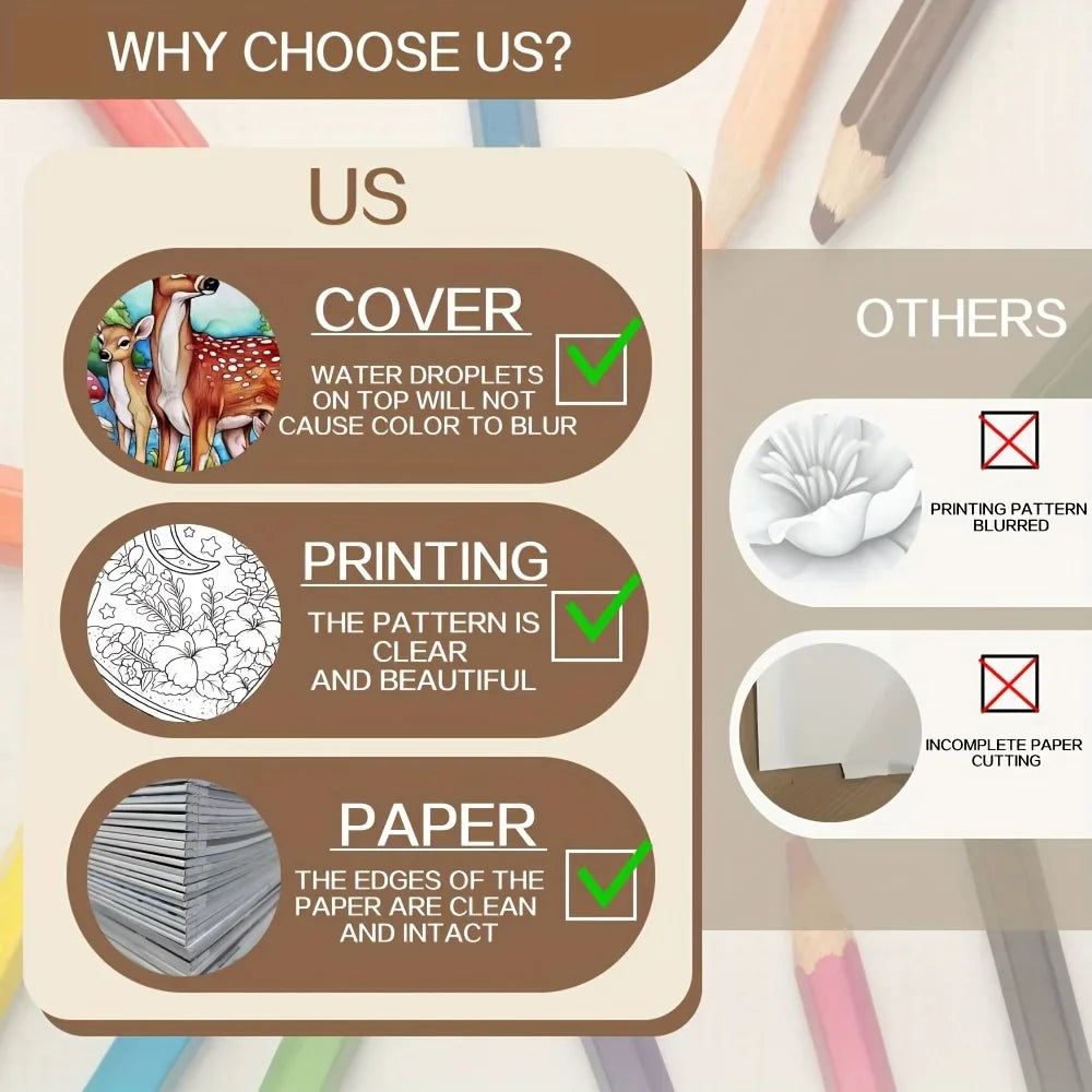 GeoZen – 32-Page Geometric Adult Coloring Book