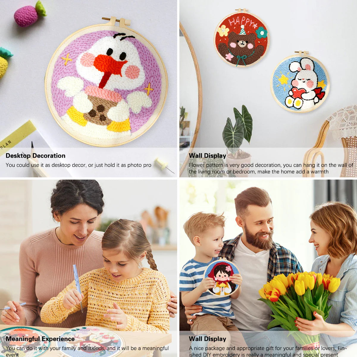 Needliva – DIY Animal Punch Needle Kit