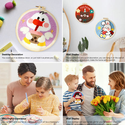 Needliva – DIY Animal Punch Needle Kit