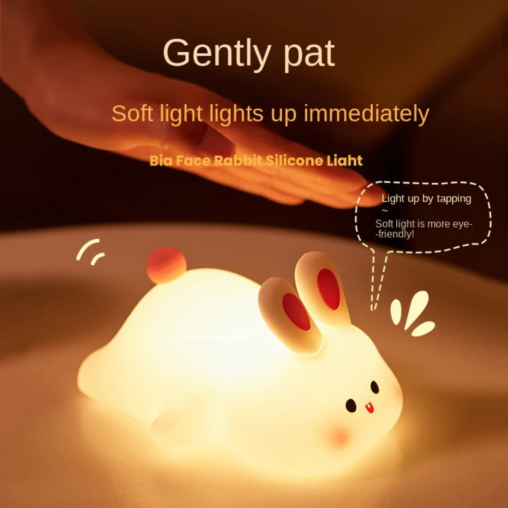 BunnyGlow – Touch Sensitive Silicone Night Light
