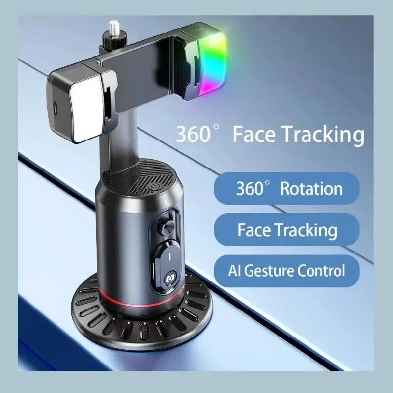 SteadyTrack – 360° Rotating Gimbal Stabilizer with Remote