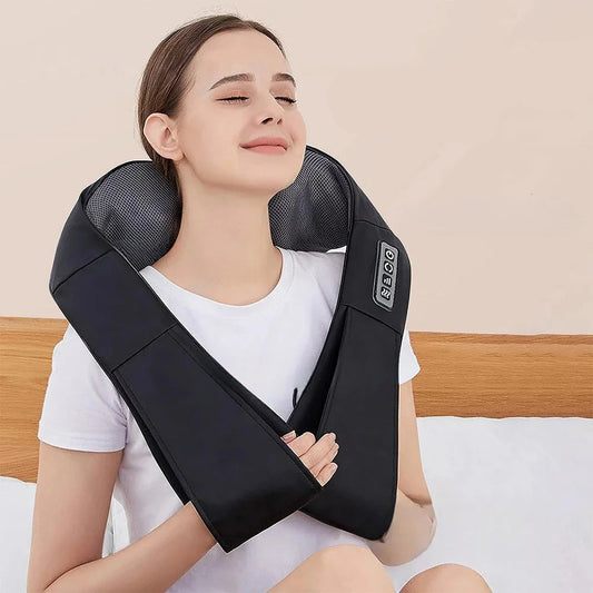 RelaxEase – Heated Shiatsu Neck & Shoulder Massager