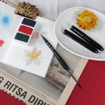 DualBrush – Dual-Tip Travel Watercolor Brush Pen