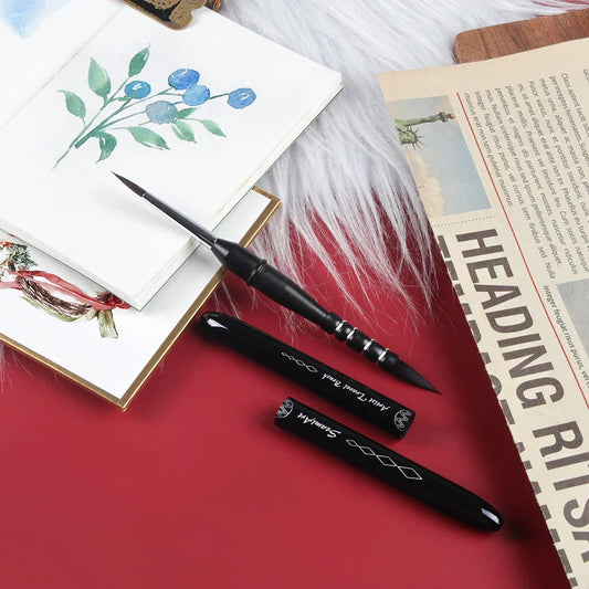 DualBrush – Dual-Tip Travel Watercolor Brush Pen
