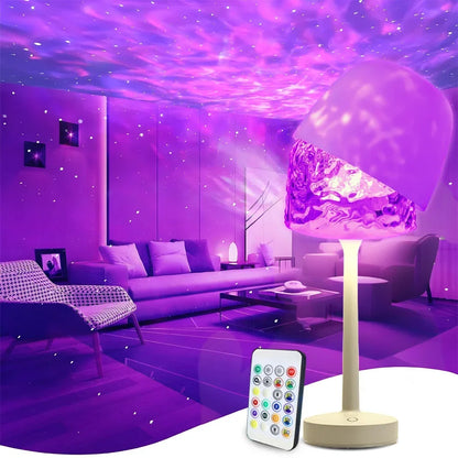 LumeWave – LED Aurora Projection Lamp