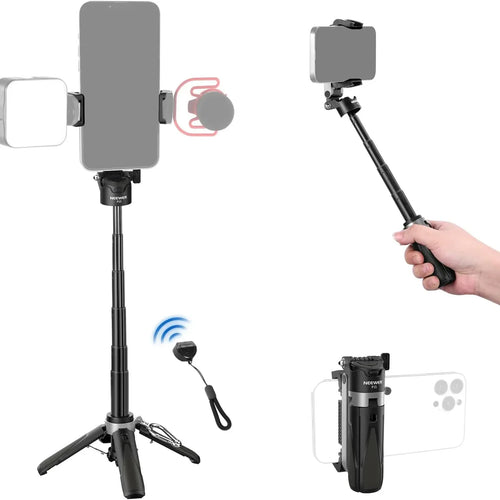 SnapFlex – Selfie Stick & Travel Tripod with Bluetooth Remote