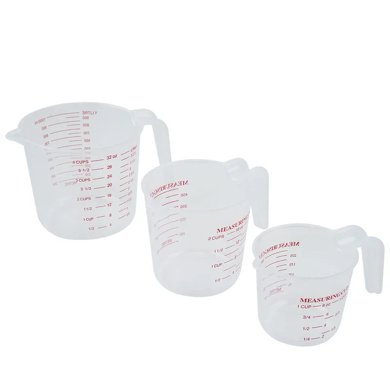 BakeMeasure – 3-Piece Liquid Measuring Cup Set