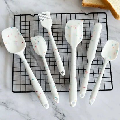 FlexiSpatulaa – Heat Resistant Silicone Kitchen Spatula Set