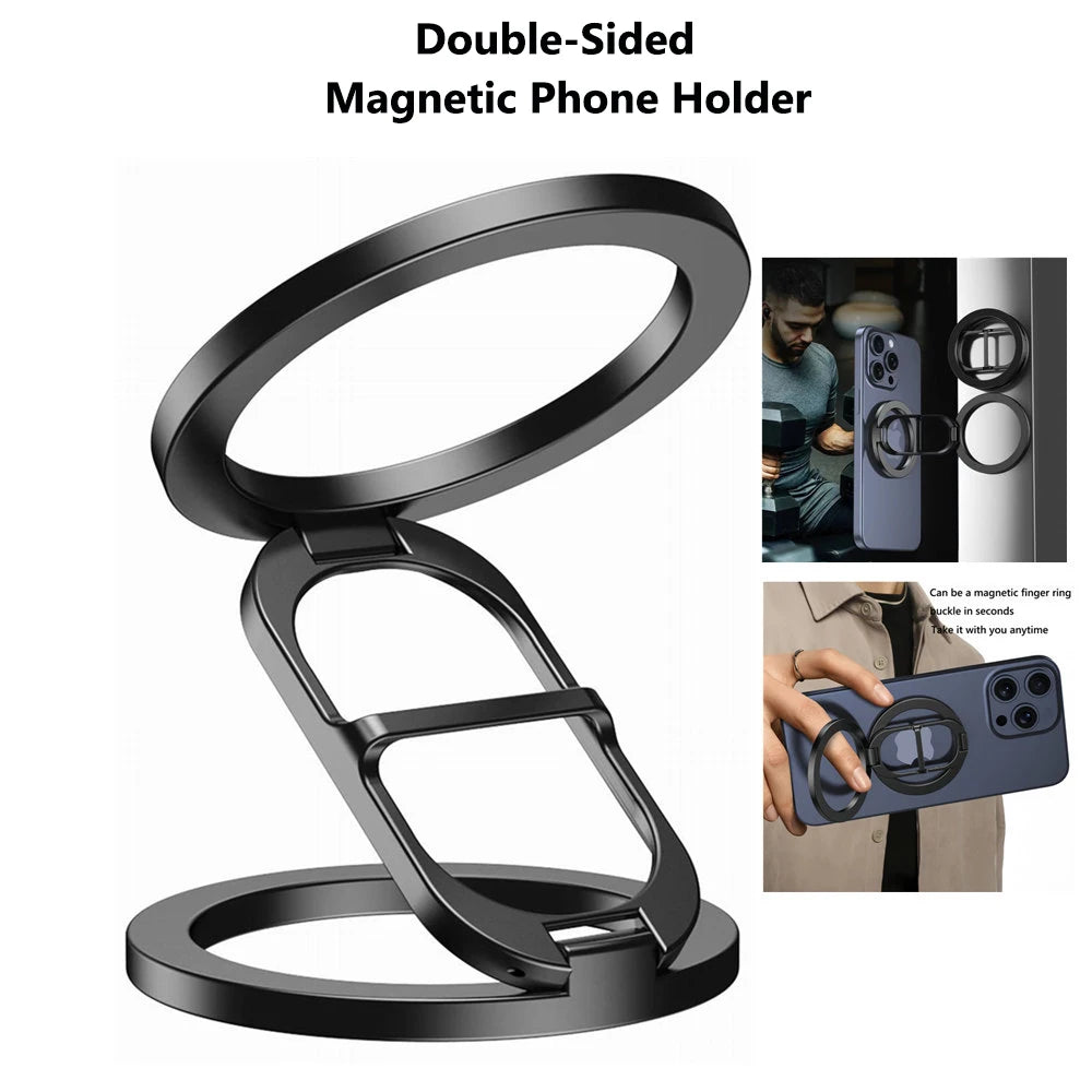 MagGrip – Double-Sided MagSafe Phone Stand