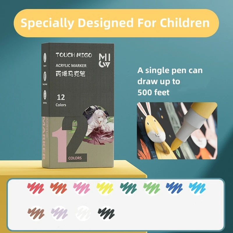 ColorCraft – Acrylic Paint Marker Set