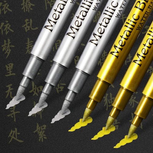 ShineLine – Metallic Gold and Silver Marker Set