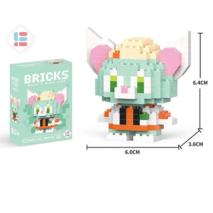 ToonBricks – Cartoon Character Building Block Set