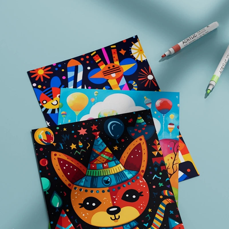 ColorCraft – Acrylic Paint Marker Set
