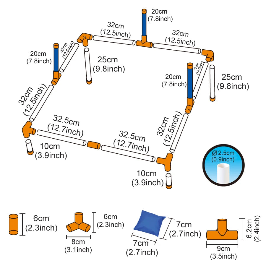 TossMate – Portable Cornhole Ring Toss Game