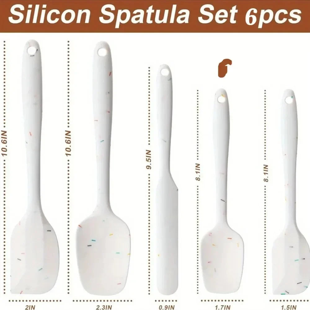 FlexiSpatulaa – Heat Resistant Silicone Kitchen Spatula Set