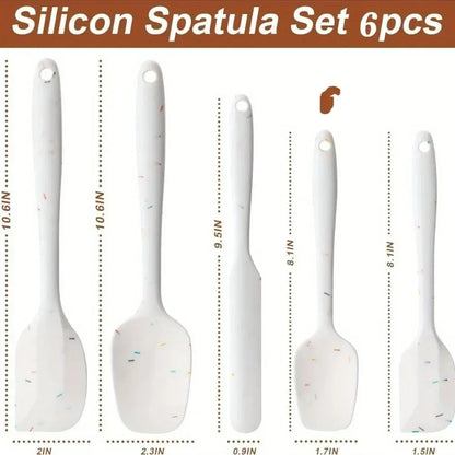 FlexiSpatulaa – Heat Resistant Silicone Kitchen Spatula Set