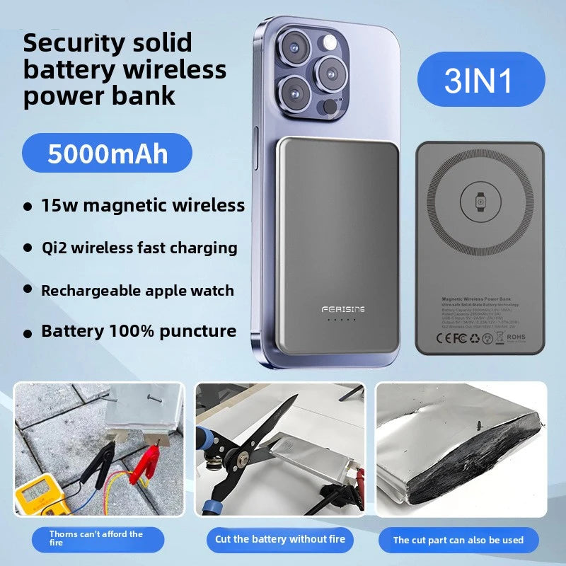 MagVolt – Magnetic Wireless Power Bank