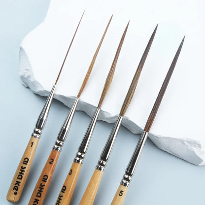 DetailMax – 5-Piece Long-Tip Fine Detail Brush Set