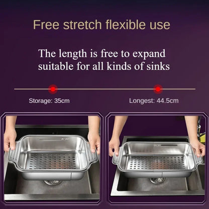 Extendra – Stainless Steel Telescopic Sink Filter Basket
