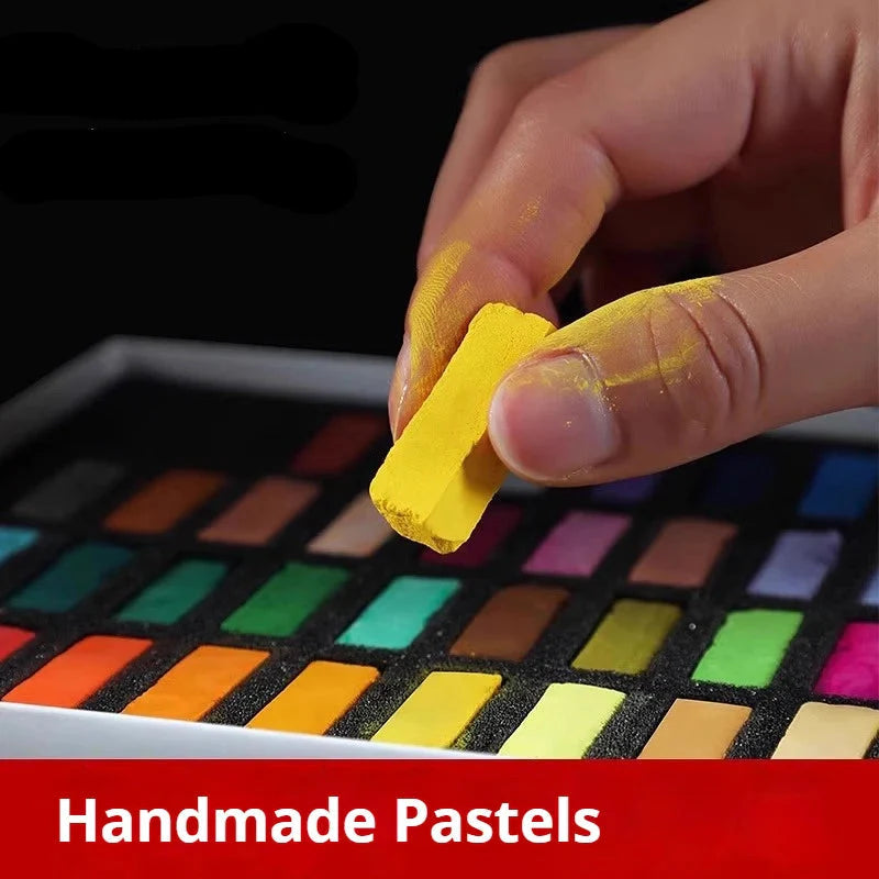 Chromarast – 48 Colors Soft Pastel Crayon Set