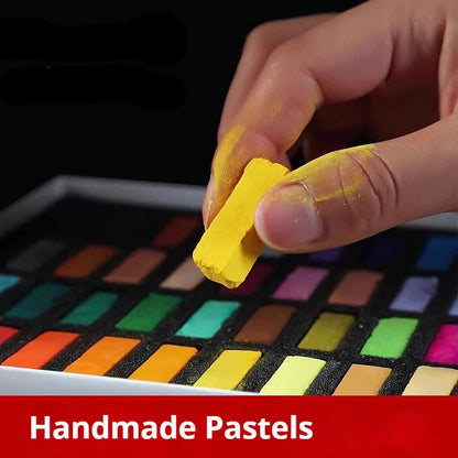 Chromarast – 48 Colors Soft Pastel Crayon Set