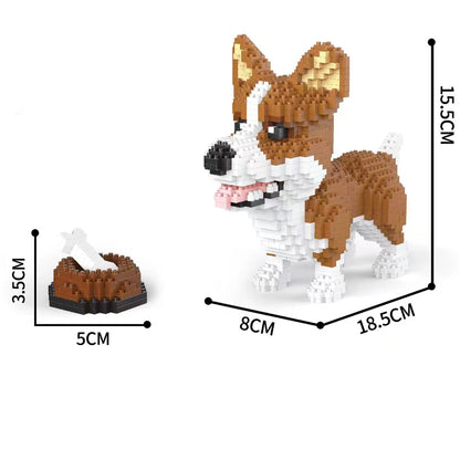 PawBrix – Mini Dogs Building Set