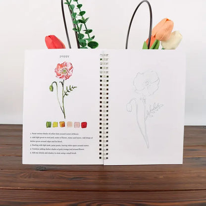 PetalPlay – Floral Watercolor Workbook