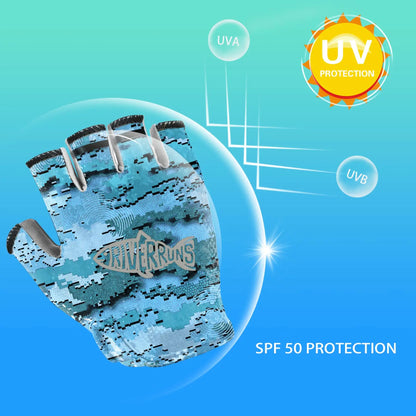 SunGuard - Fingerless Fishing Gloves