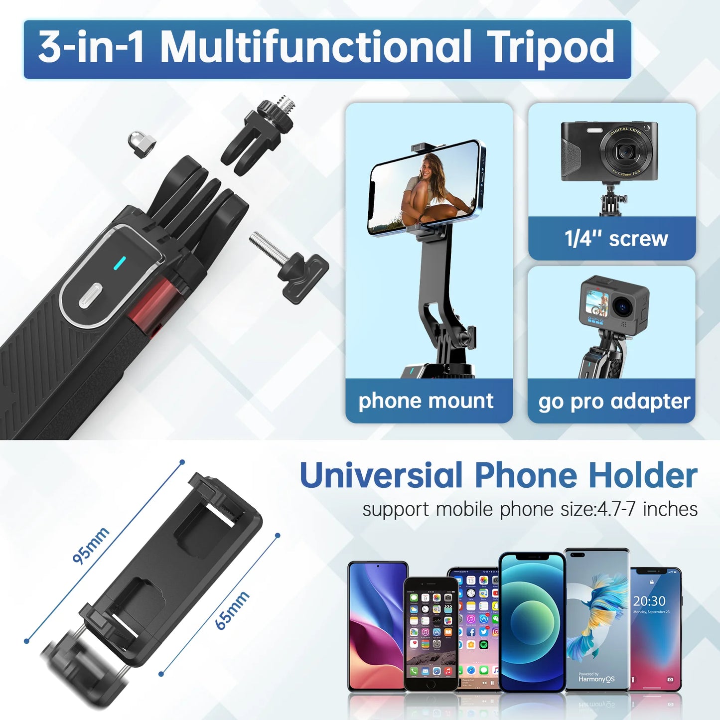 SnapTrek – Ulanzi MA09 Selfie Stick & Tripod