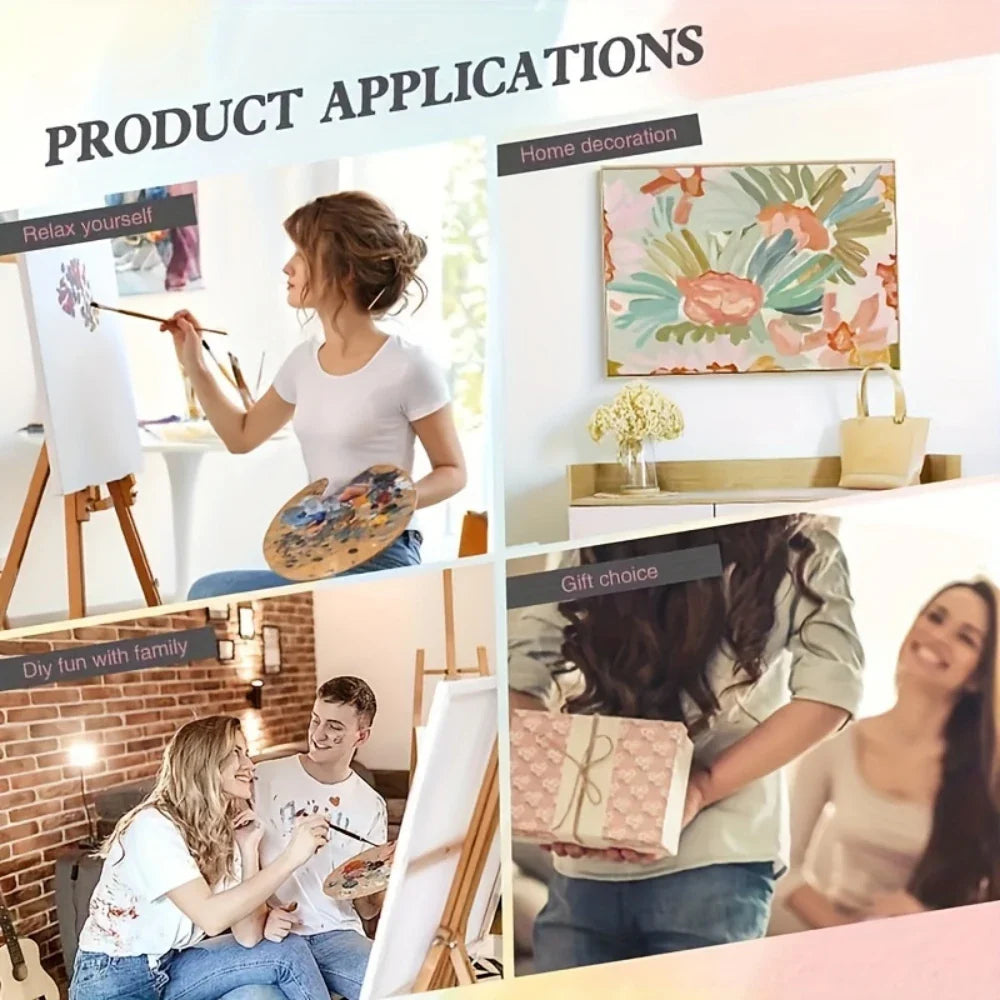 StarryLake – Mountain Reflection Paint by Number Kit