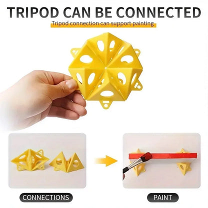 STONEGO ConeLift – 10pcs Mini Pyramid Painting Stands