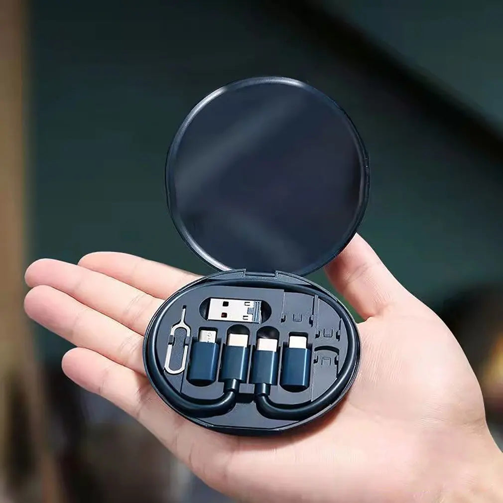 ChargeMate – 60W Fast Charging Cable Set with Storage Box