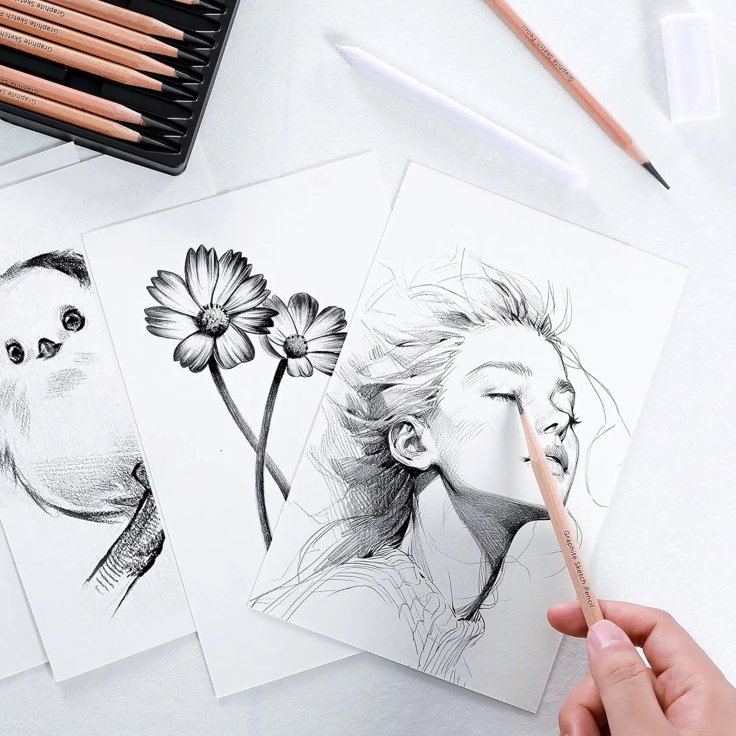 ArtVibe – 29-Piece Professional Drawing Pencil Set