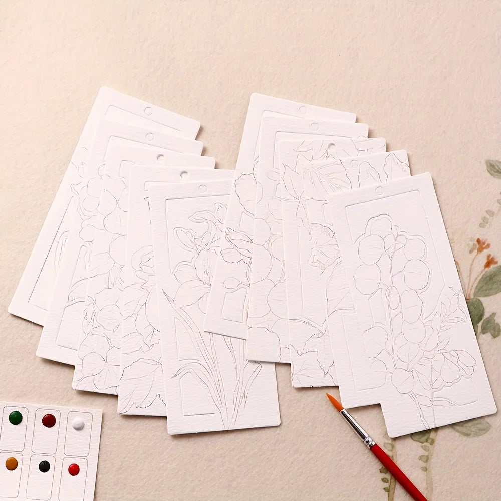 ColorRipple – DIY Watercolor Bookmark Set