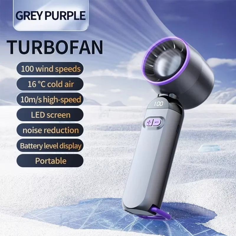 BreezeFold – Portable USB Camping Fan