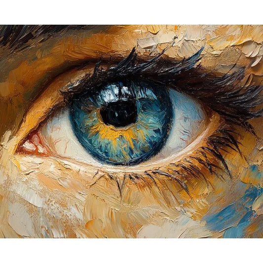 ArtiNova – Big Eye Modern Paint by Number Kit