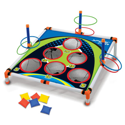 TossMate – Portable Cornhole Ring Toss Game