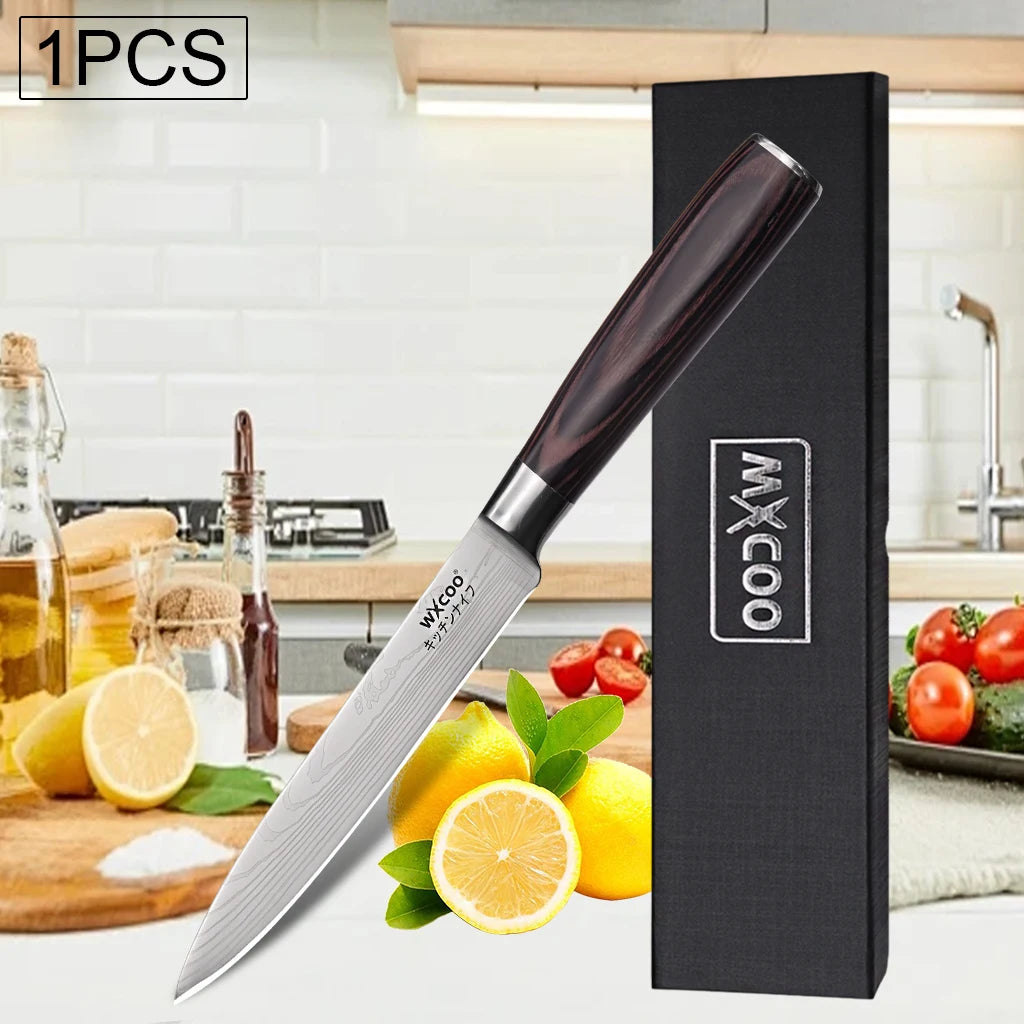 SlicePro – 8-Inch Serrated Bread & Chef Knife
