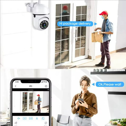 SecureView – 8MP Outdoor PTZ WiFi Security Camera