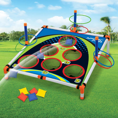 TossMate – Portable Cornhole Ring Toss Game