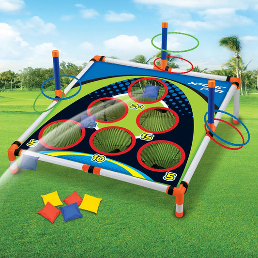 TossMate – Portable Cornhole Ring Toss Game