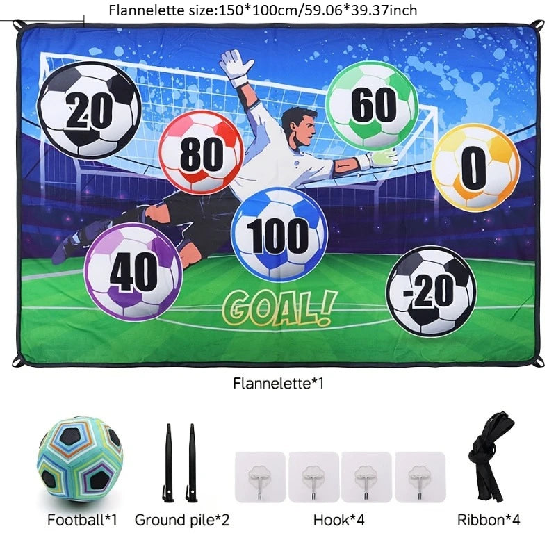 GoalBlast – Soccer Ball Toss Game Set with Target Scoreboard
