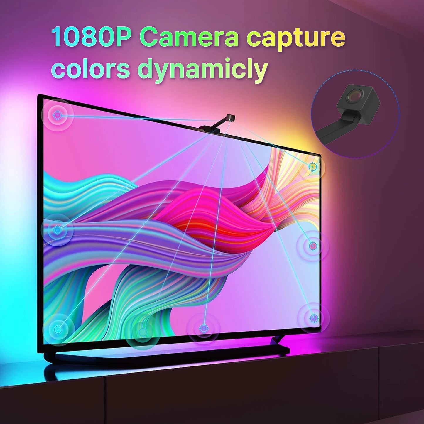 GlowSync – Smart WiFi LED TV Backlight