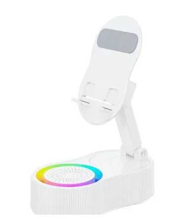 AuraAmp – Smart RGB Bluetooth Speaker and Phone Stand