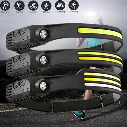 BeamSense – LED Rechargeable Sensor Headlamp