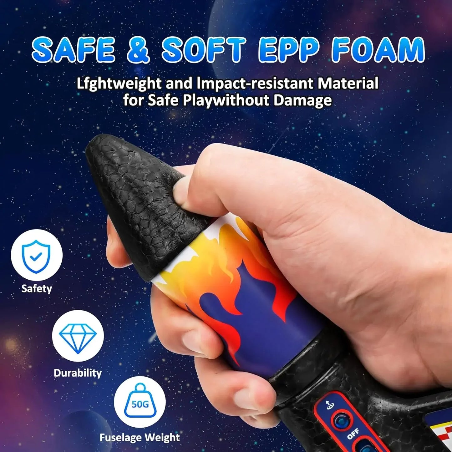 Rocketra – Motorized Air Rocket Toy